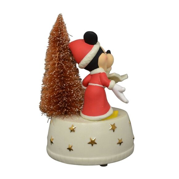 2008 Disney Snowbabies Mickey’s Christmas Carol Musical Figurine by Dept 56 - Picture 5 of 7